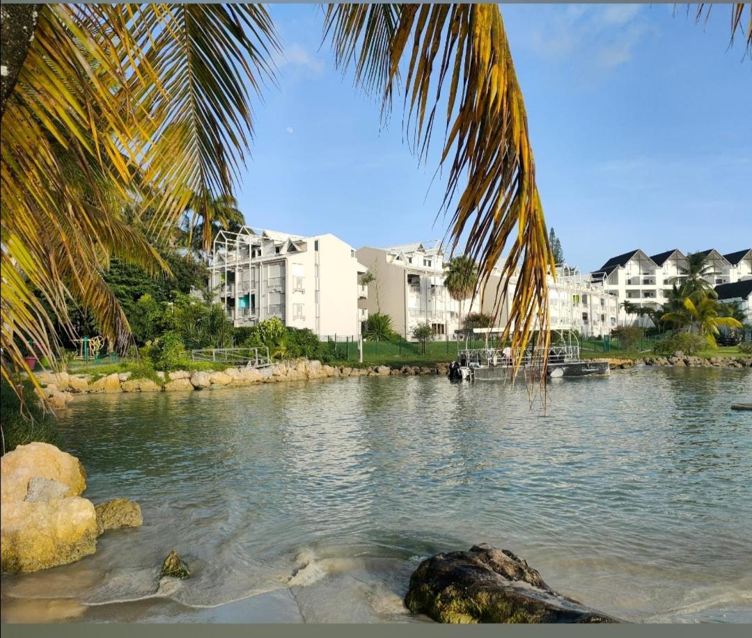 Studio Vue Mer, Pieds Dans L'Eau Le Gosier  Esterno foto
